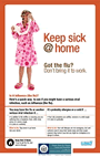keep sick at home