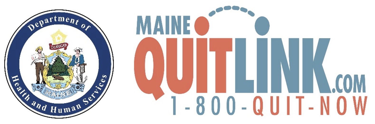 Maine Tobacco Helpline logo and phone number