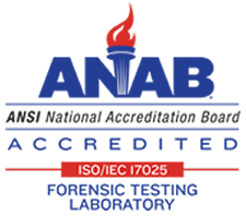 ANAB Accredited Forensic Testing Laboratory Logo