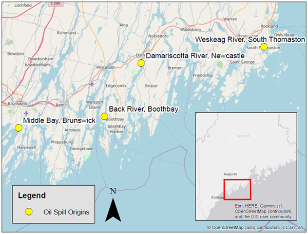 Oil Spill Map