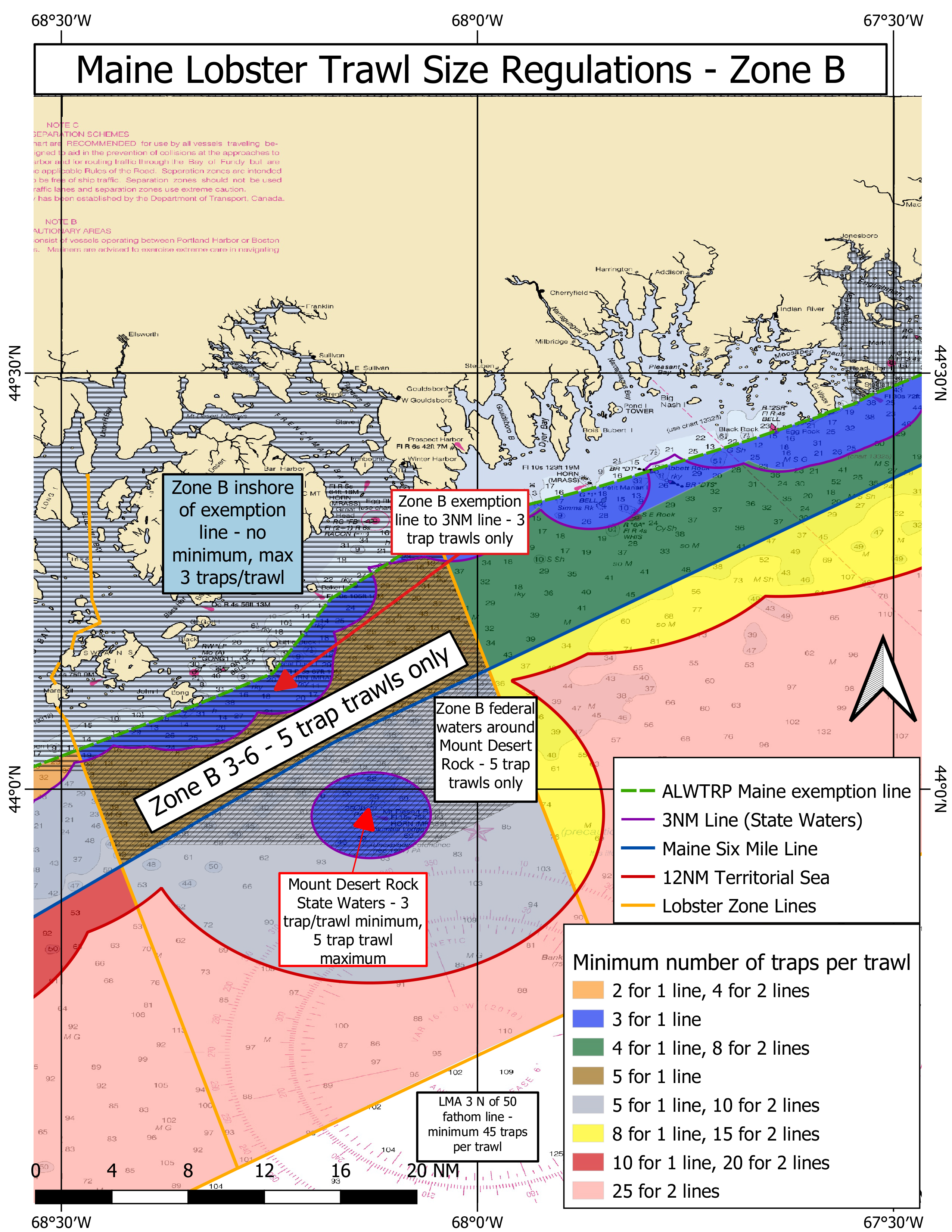 Zone B Trawls