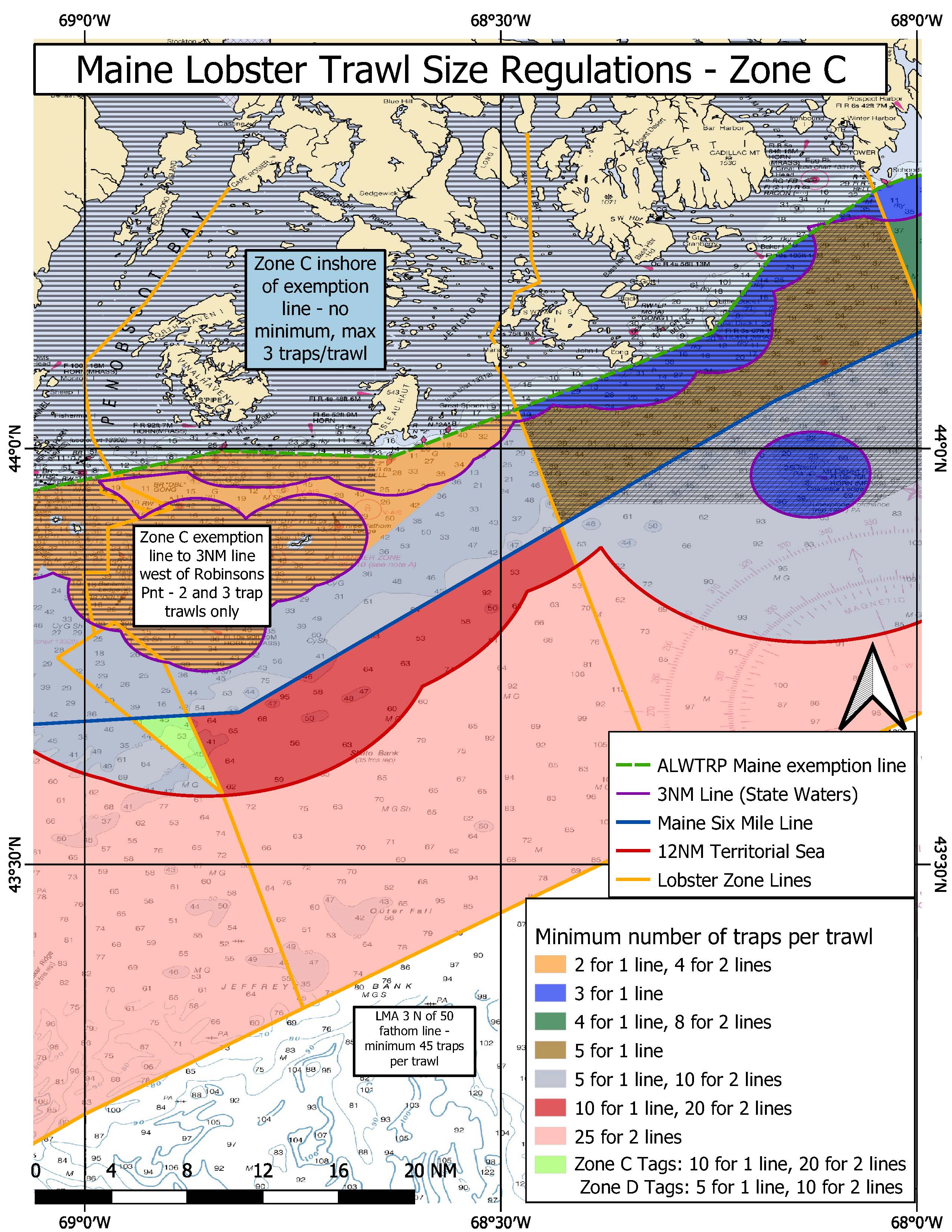 Zone C Trawls