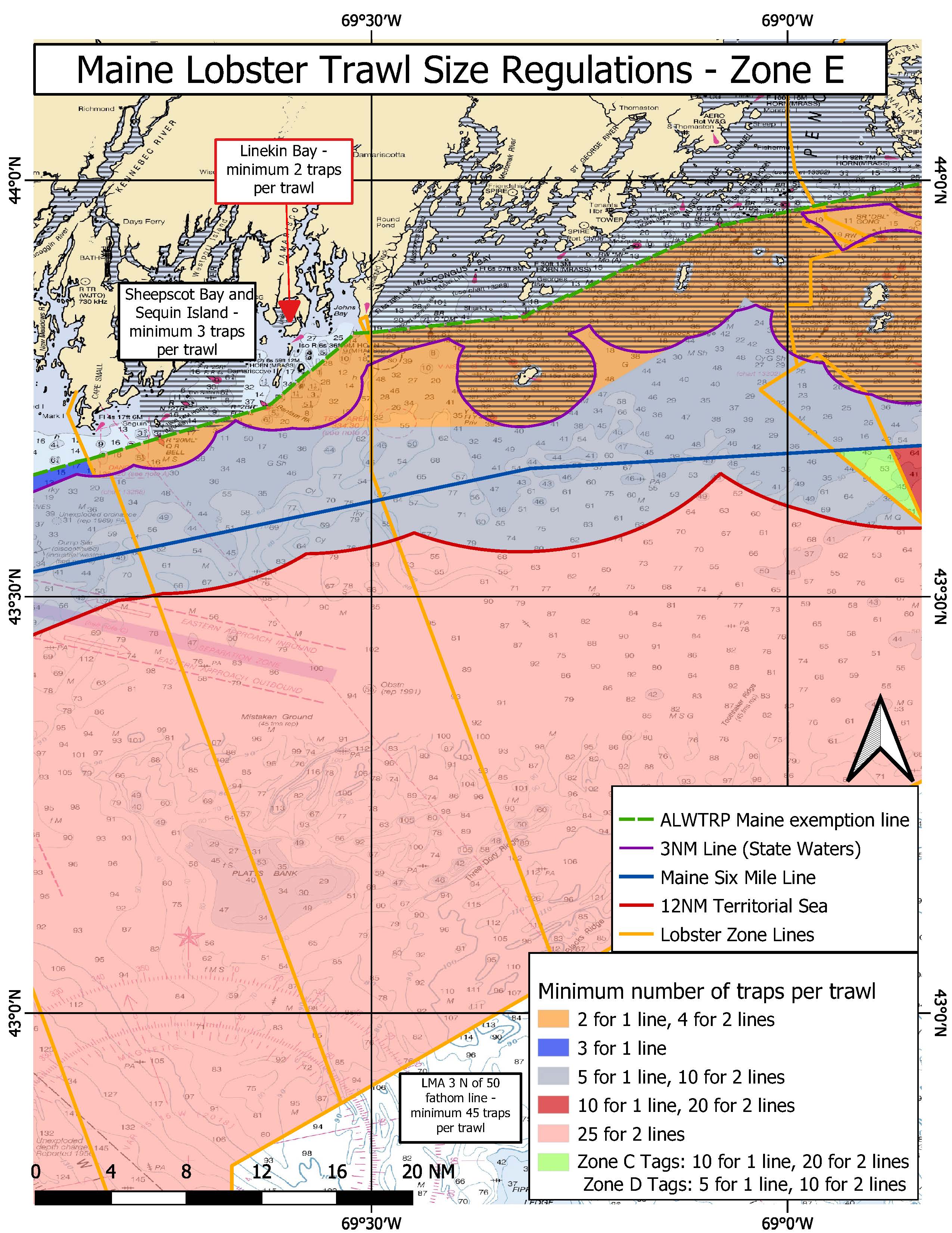 Zone E Trawls