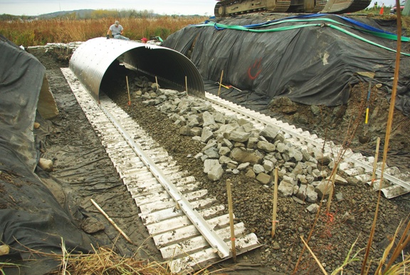 culvert installation