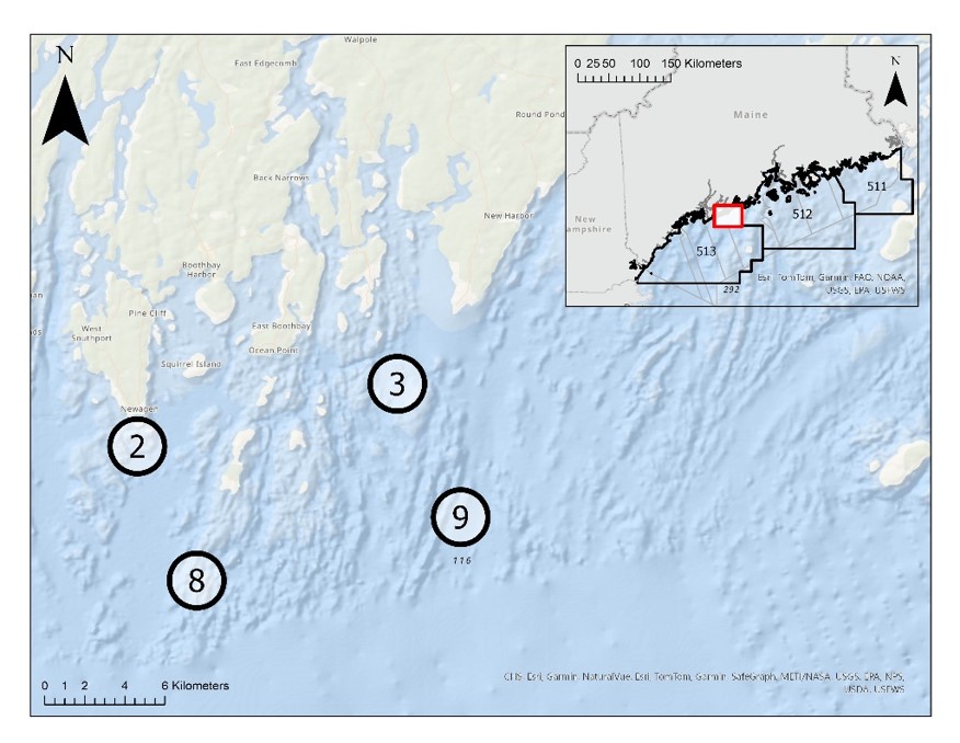 Larval Survey Sites