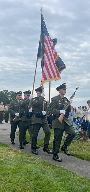 Presentation of the Colors by the Maine Marine Patrol