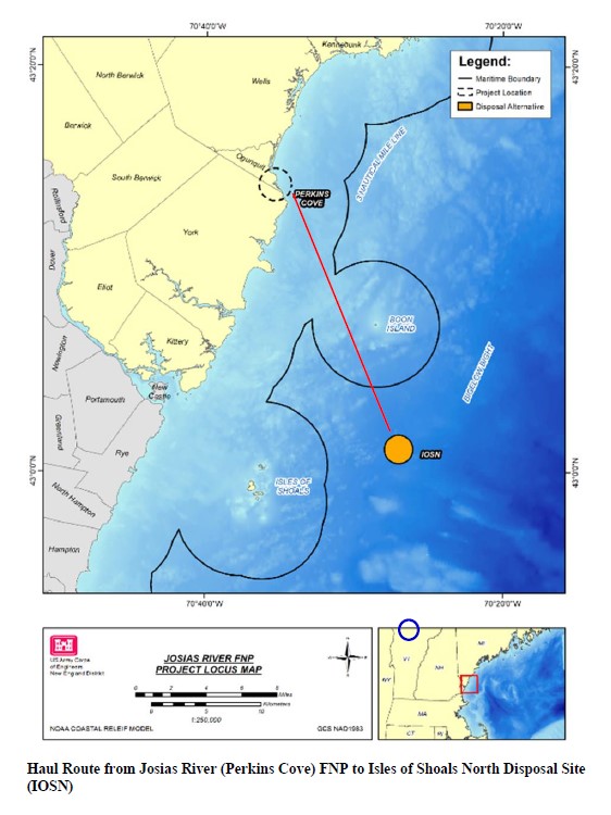 Josias River Map