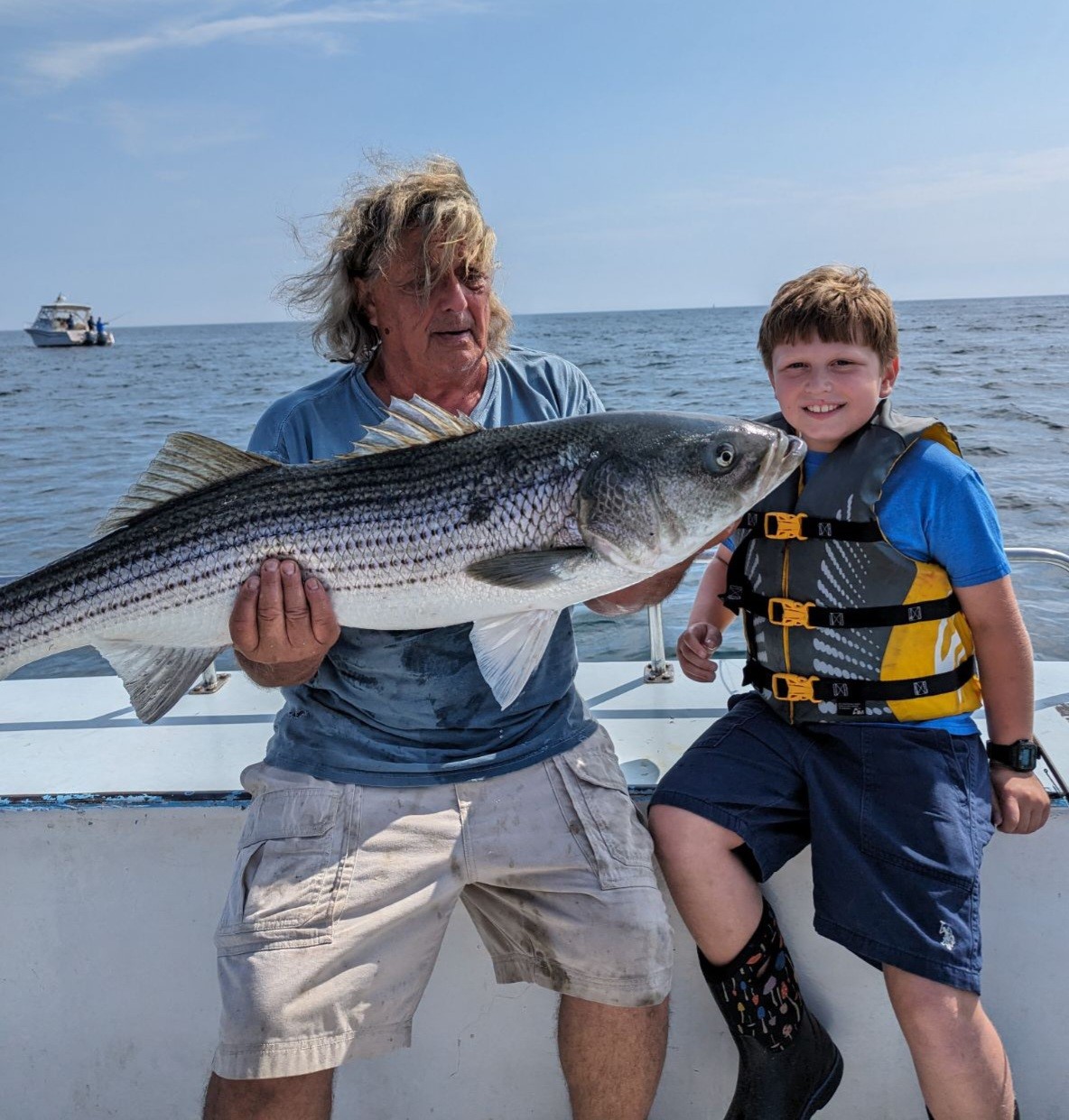 Levi Johnson Striped Bass