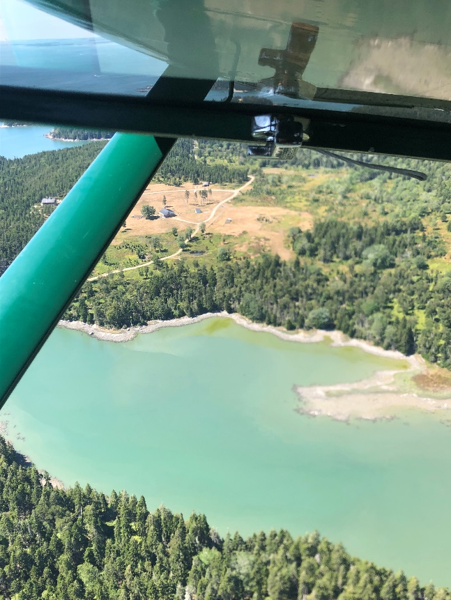 Aerial images of Long Cove, Vinalhaven 