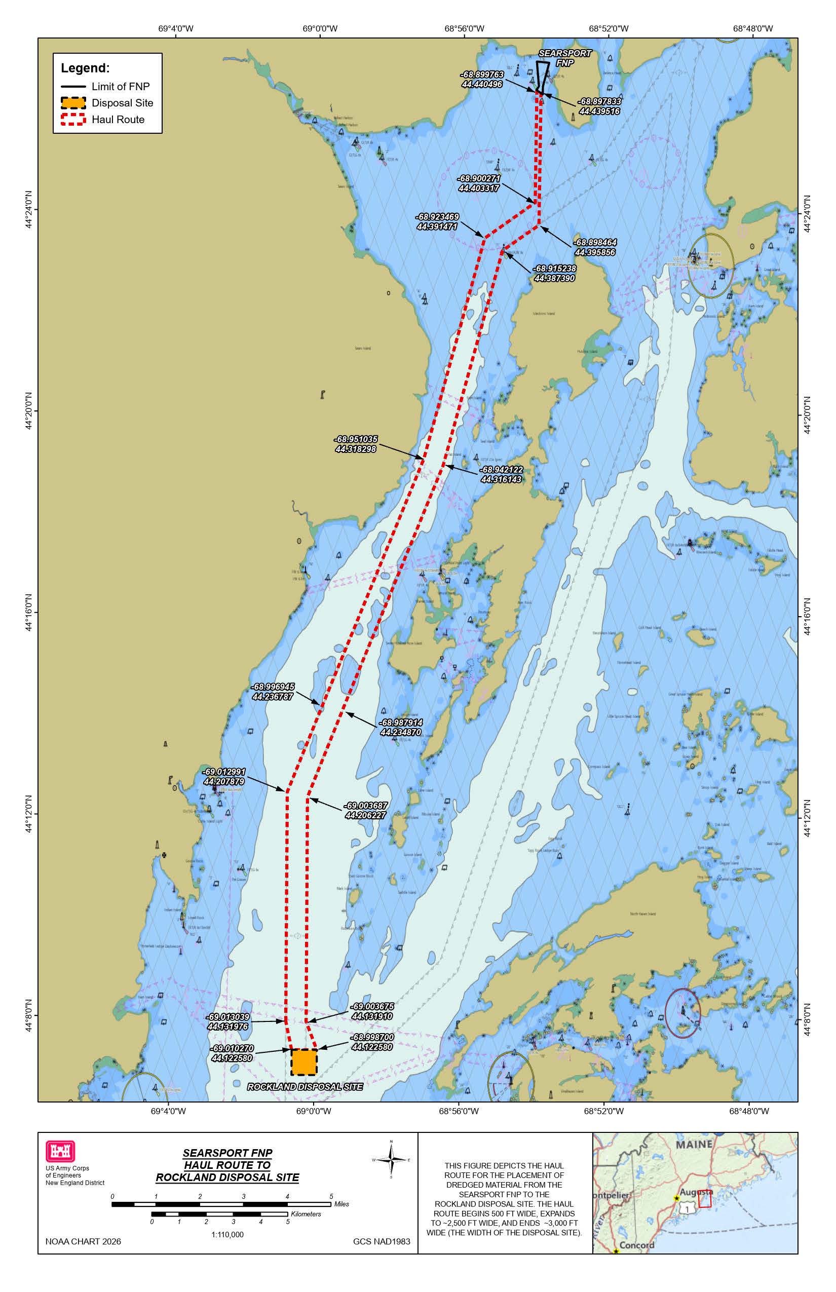 Searsport FNP 2026 Haul Route