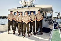 Marine Patrol Officers of deck