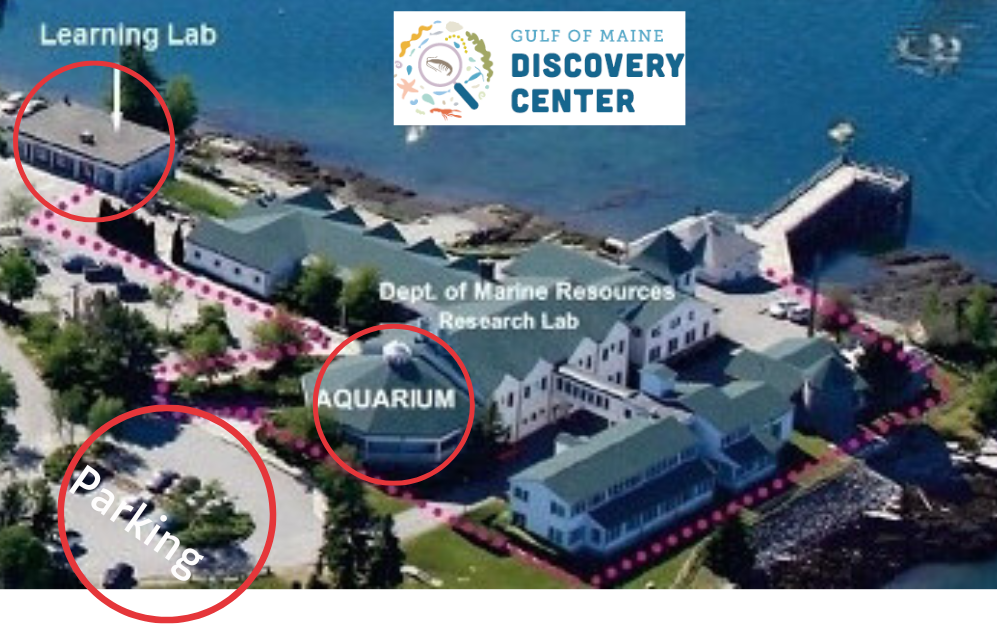 Map of Boothbay Lab