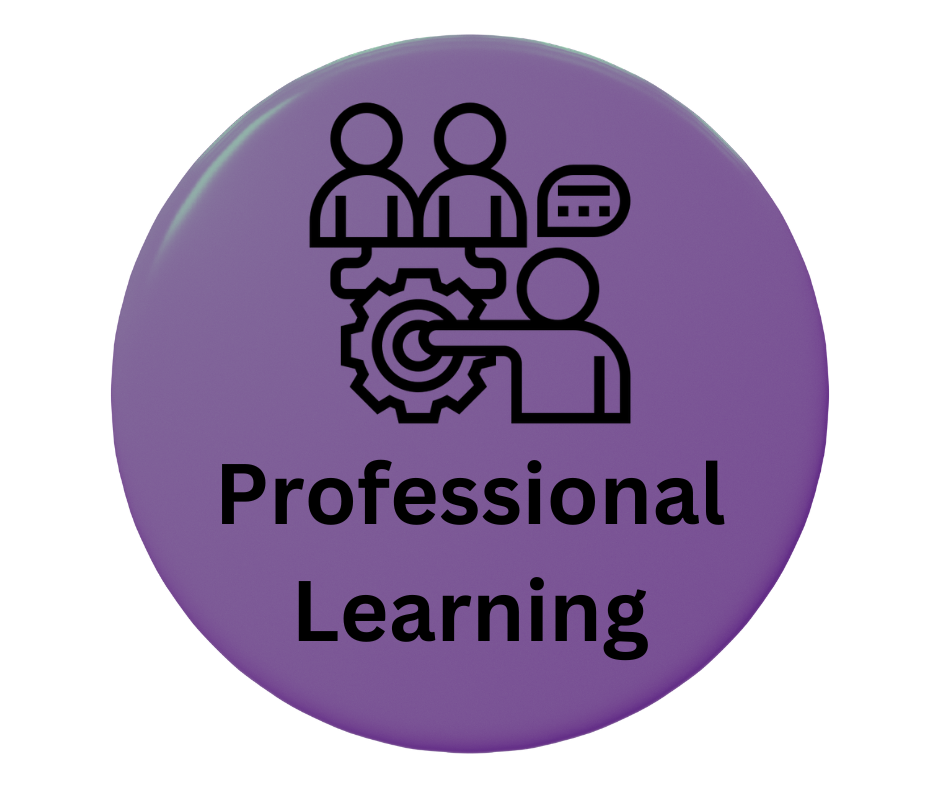 Professional Learning button