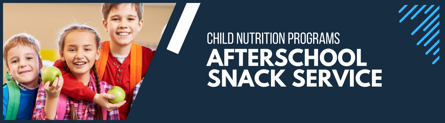 Afterschool Snack Banner