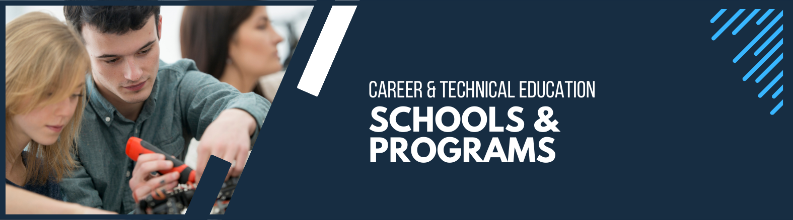 CTE Schools and programs banner