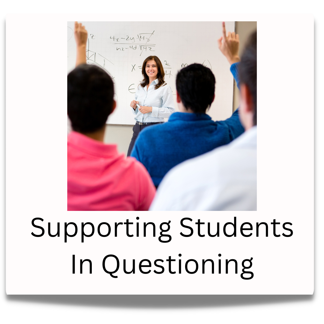 Supporting Students with Questioning button