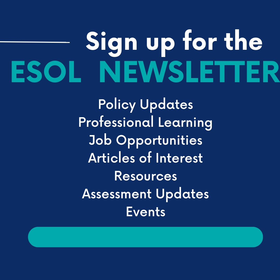 ESOL Newsletter Sign Up Link