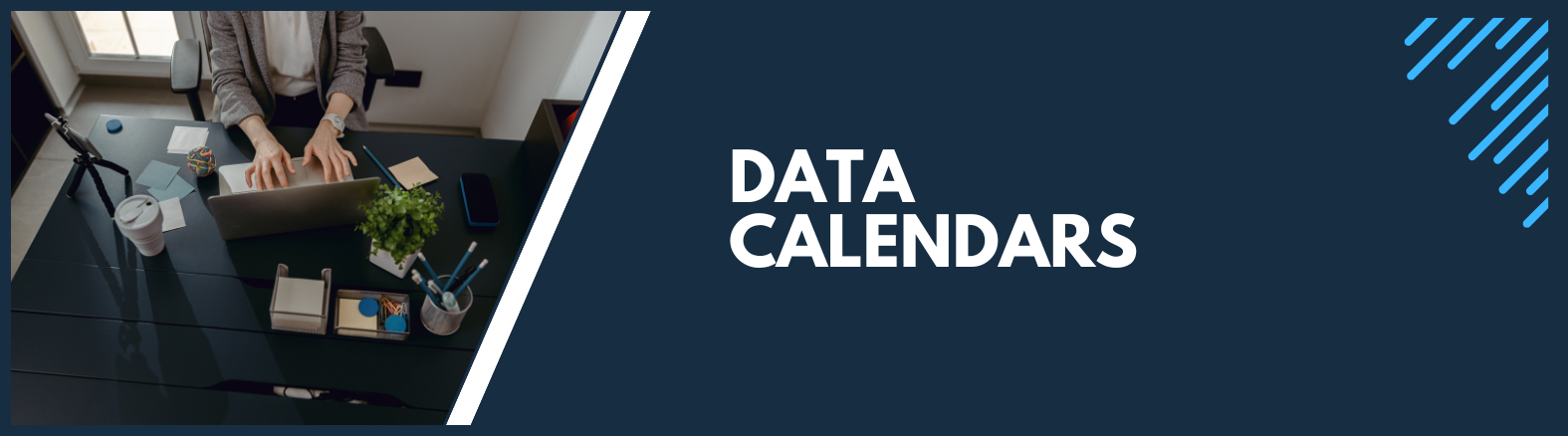 Data Calendar Banner