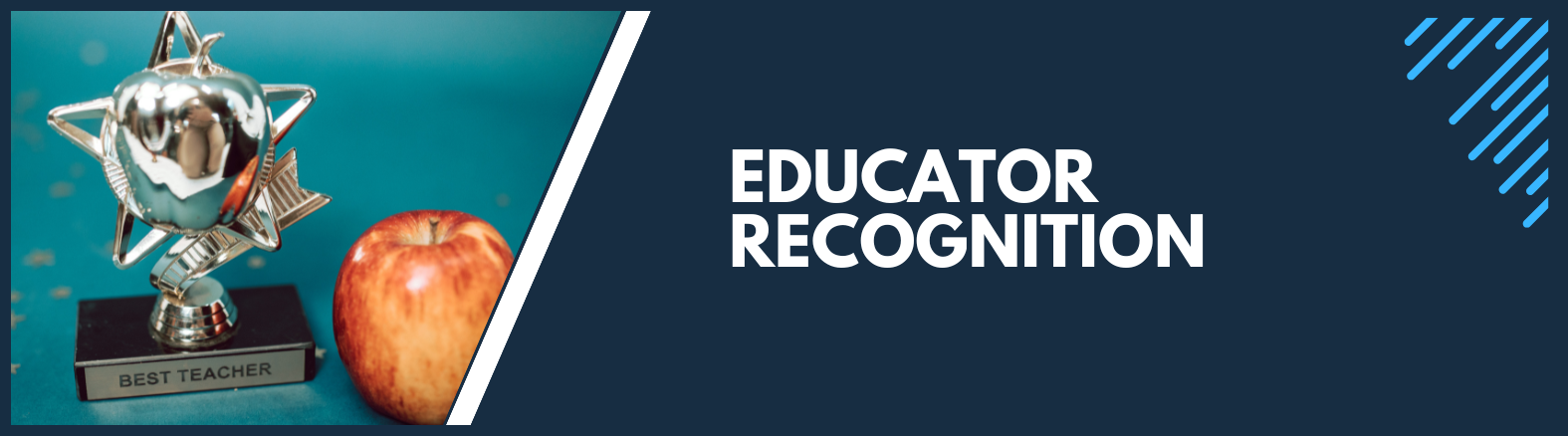 Educator Recognition Banner