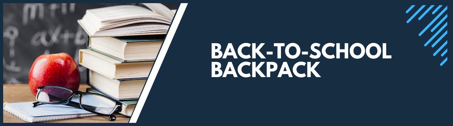 Back to school banner
