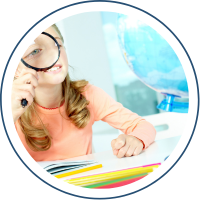 Students reading and writing