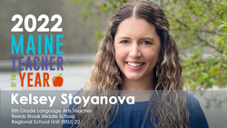 Kelsey Stoyanova, 2022 Teacher of Year