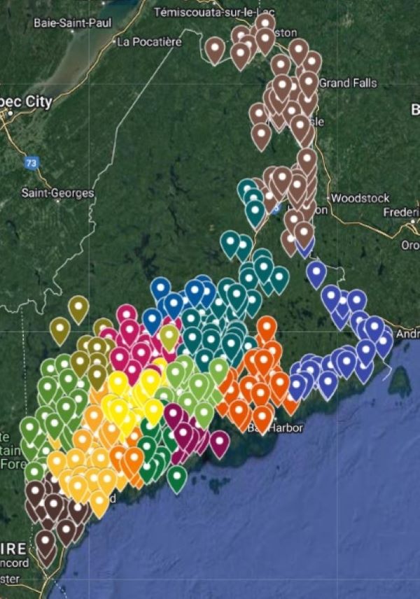 Maine prek map