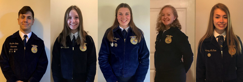 Image of 2020-2021 Maine FFA Officers