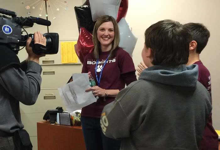 ​Michaela Lamarre, 2015 Milken Award recipient 