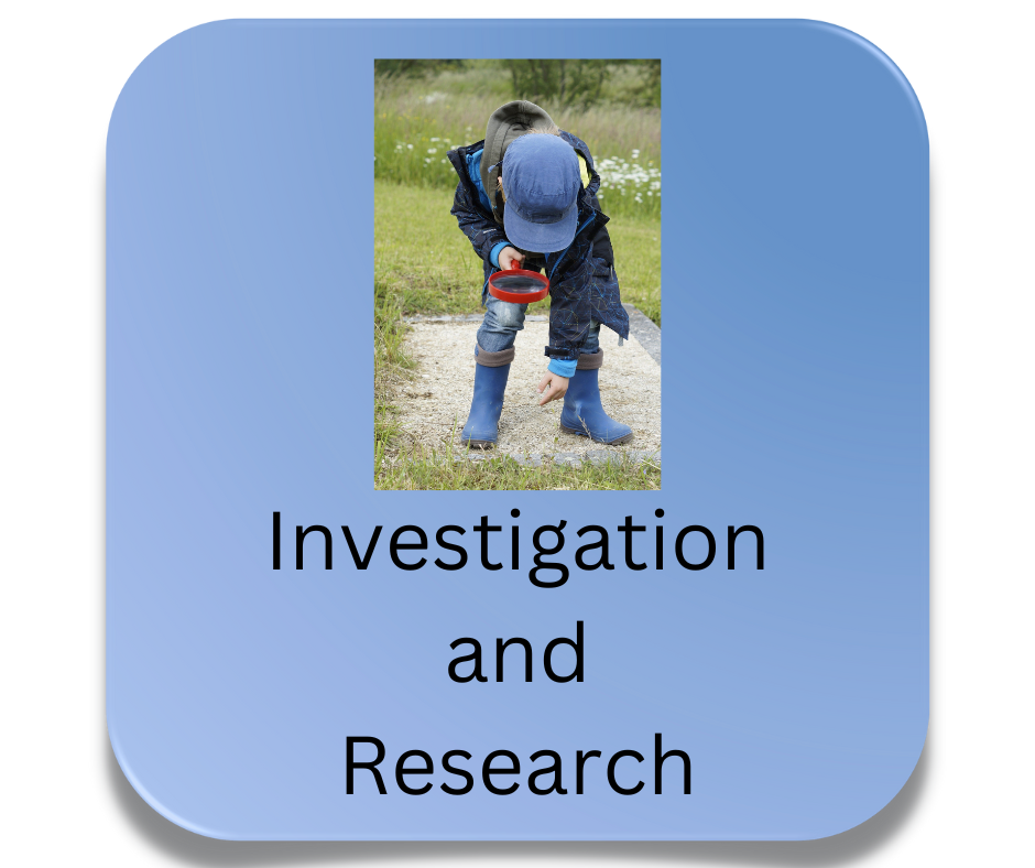 investigations and research module button