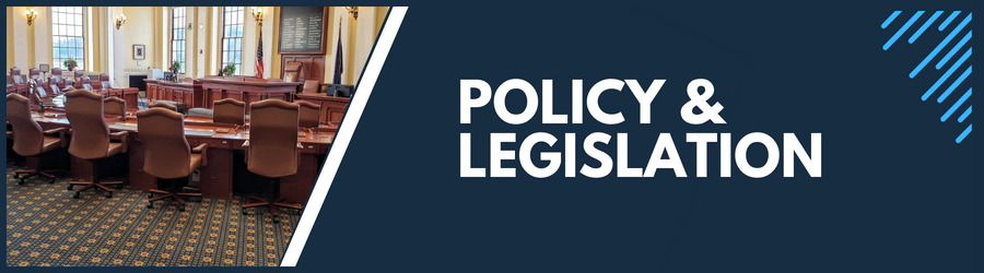 Policy & legislative banner