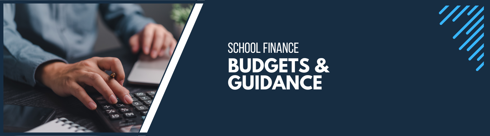 School Finance Budgets Web Banner