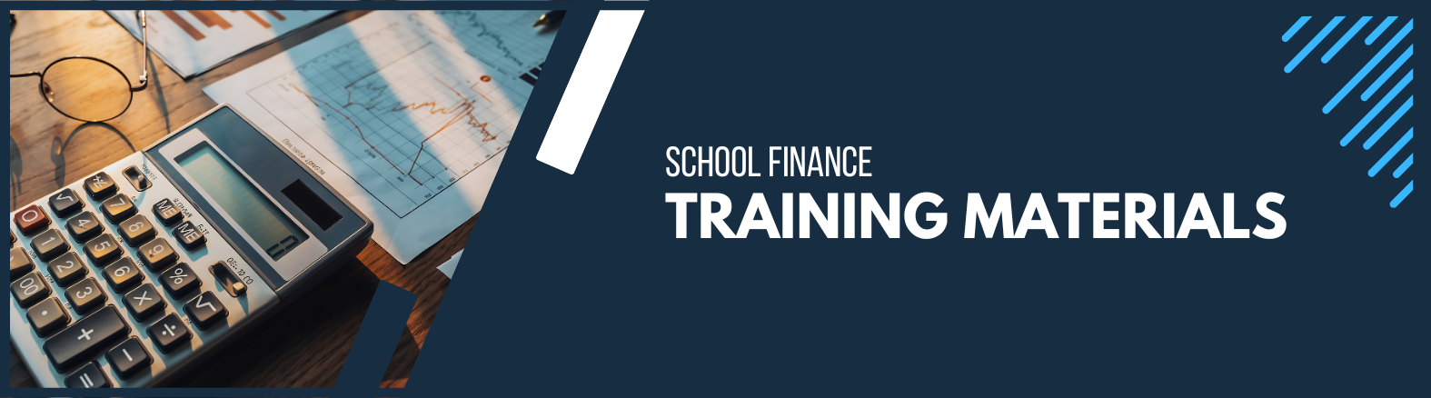 School Finance Training Banner