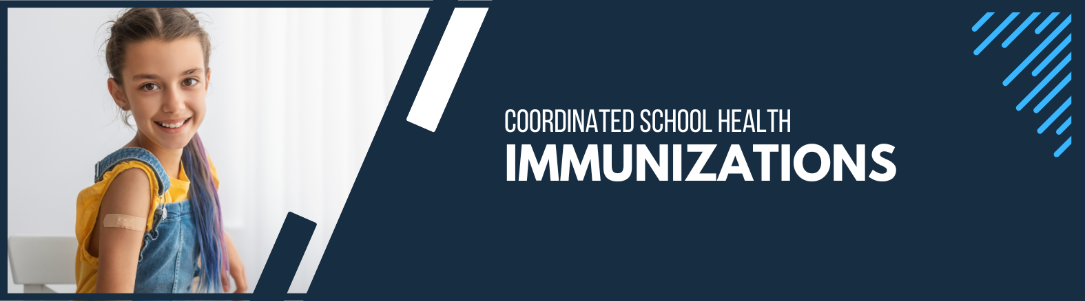 School Health Immunizations Web Banner