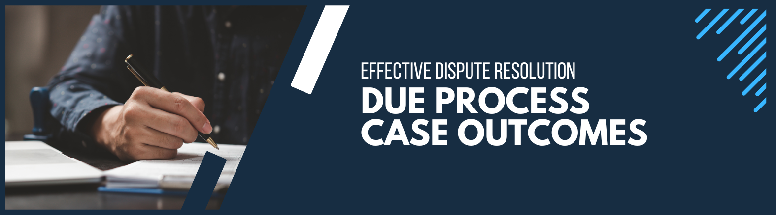 Effective Dispute Resolution Case Outcomes Banner