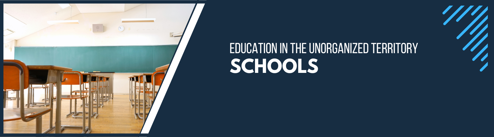 Unorganized Territory - Schools Banner