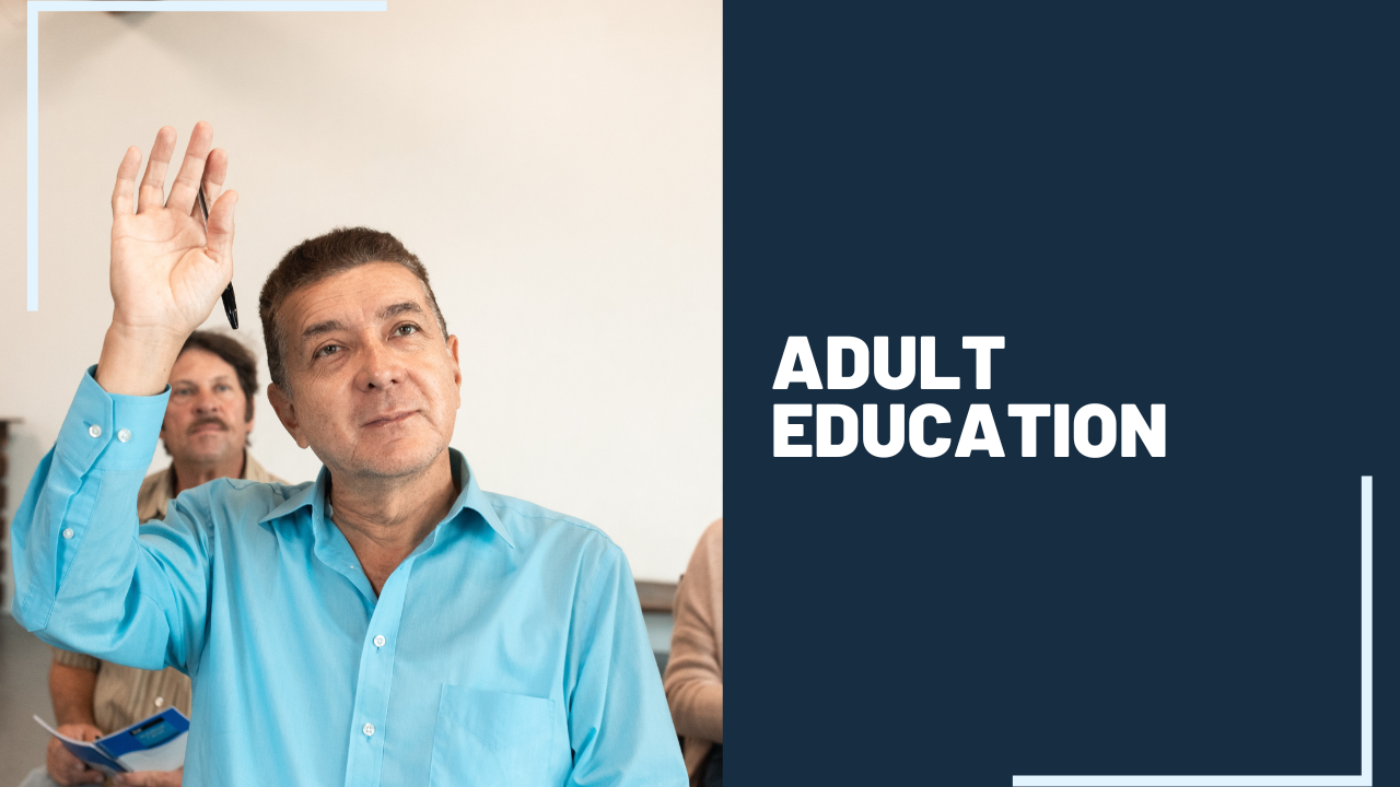 Adult Education Banner
