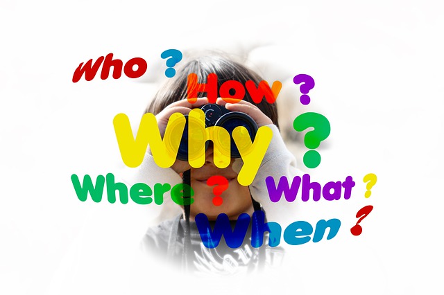 questions collage