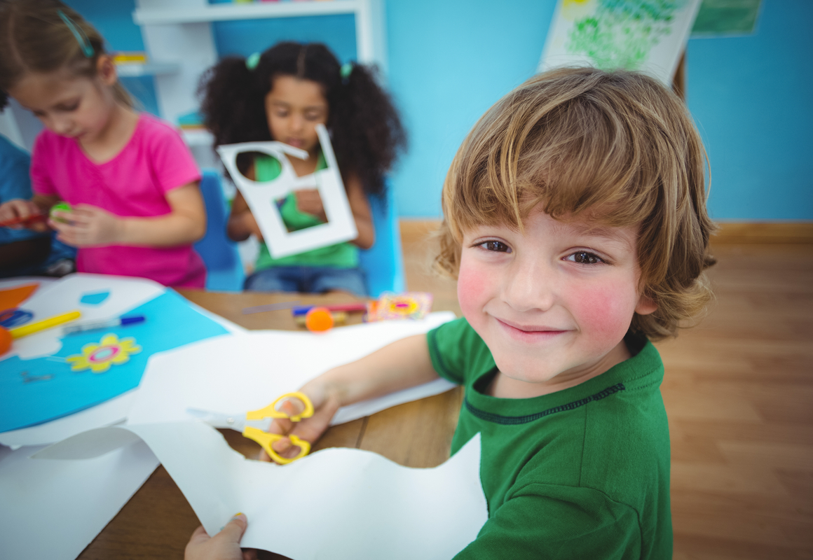 boy in green