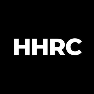 black box with white text that says hhrc