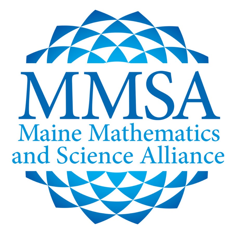 blue sunburst pattern with MMSA in the center