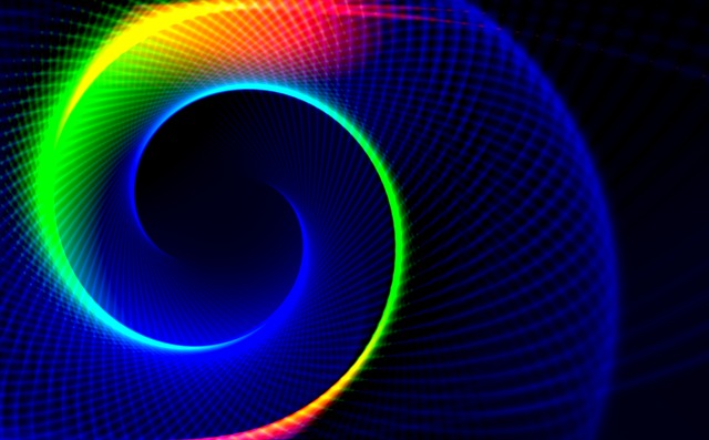 Color Spectrum Spiral