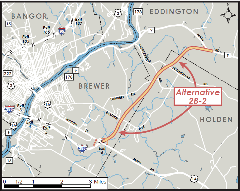 I-395 Connector Map