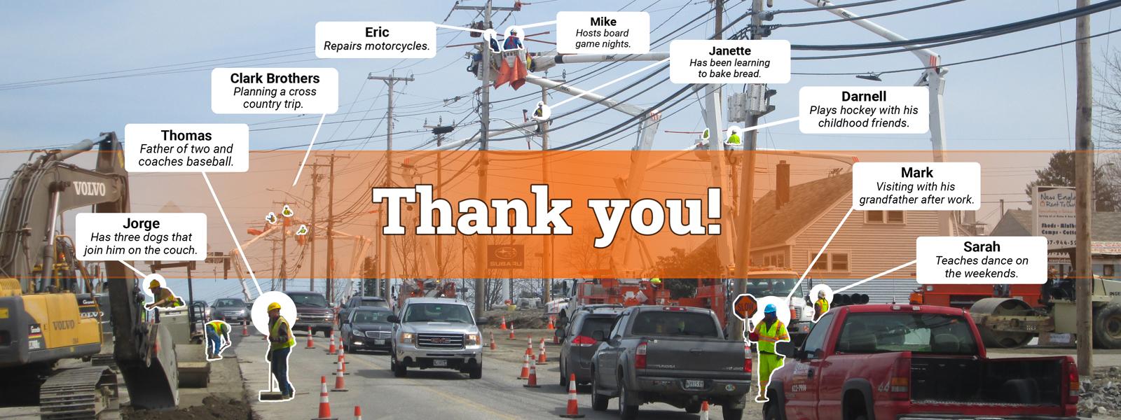 Thank you message for completing pledge