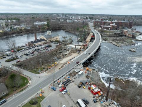 Frank J. Wood Bridge Demolition Process April 2026