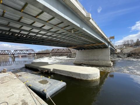Ticonic Bridge March 2026