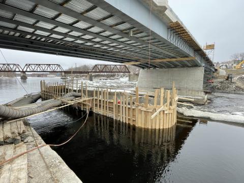 Ticonic Bridge March 2026