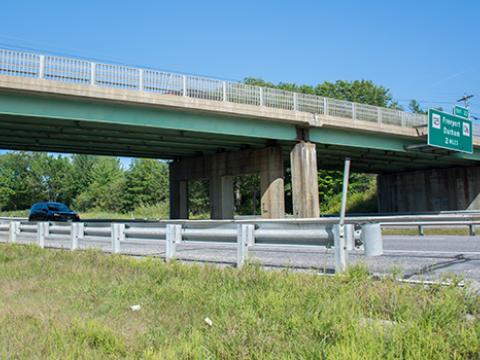 freeport bridge over the highway
