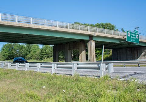 freeport bridge over the highway