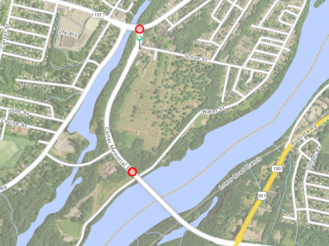 Route 137 Carter Memorial Drive